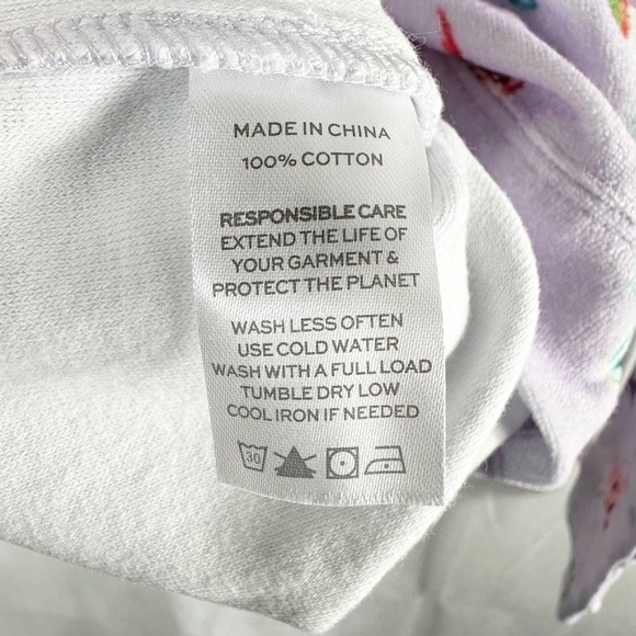 Hill House Purple Sea Creatures Hooded Terry Cloth The Allie Zip Up Size Medium - Picture 8 of 10